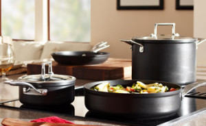KitchenAid KCH2S10KM Professional Hard Anodized Nonstick 10-Piece Cookware Set